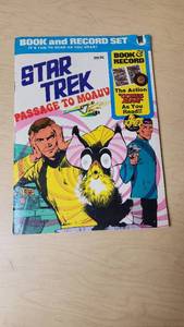 lot 20 image: Star Trek Passage to Moauv Book and Record Set including Vinyl Record and Illustrated Story Book