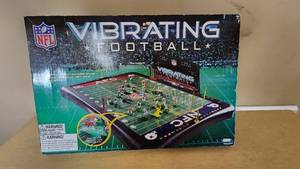 lot 28 image: NFL Vibrating Football Game Set - Appears New and Unused