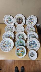 lot 74 image: Huge Lot of State-themed Decorative Plates Collection including Virginia, Vermont, West Virginia, and more
