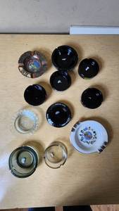 lot 78 image: Lot of Vintage Casino Ashtrays from Various Hotels and Casinos
