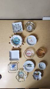 lot 81 image: Lot of Vintage Collectible Ashtrays from Various Locations and Establishments from New York, Arizona, Grand Canyon and More