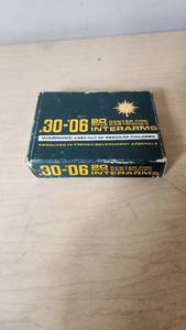lot 117 image: Interarms .30-06 Center Fire Rifle Cartridges
