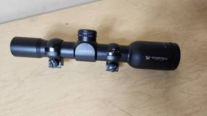 lot 134 image: Vortex Crossfire II Scope with Mounts 1x24