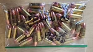 lot 150 image: Lot of 50 Rounds of 9mm