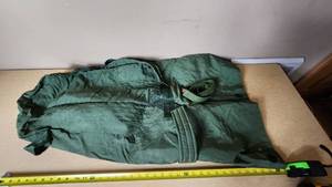 lot 184 image: Military Canvas Duffel Bag with Strap and Grommets