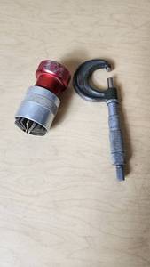 lot 191 image: Lufkin Micrometer and Watch Glass Remover Tool