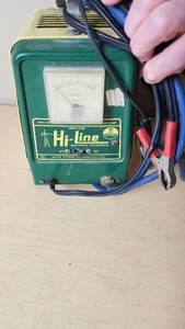 lot 206 image: Hi-line Model 30-605 Battery Charger 6-12 Volt 10 Amp