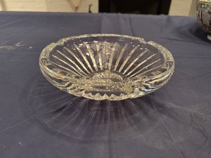 lot 78 image: Crystal Ashtray