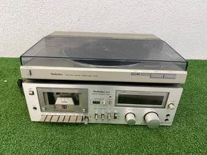 Technics M33 Stereo Cassette Deck & Technics Direct Drive Turntable Sl-DL5