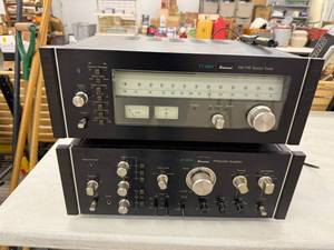 Sansui TU-9900 Stereo Tuner & AU9900 Integrated Amplifier