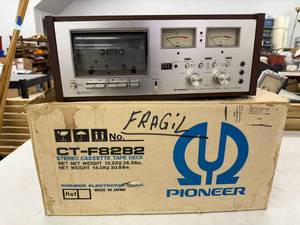 Pioneer CT-F8282 Stereo Cassette Tape Deck