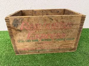 Remington Express Wood Shipping Box