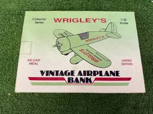 Wrigleys Airplane Bank 132 Scale