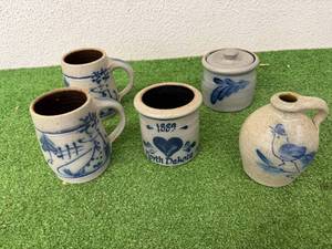 Handmade ND Pottery Rowe Pottery Works