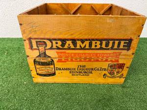 Wood Shipping Box - Drambuie Liqueur
