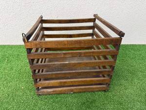 Antique Wooden Egg Crate Carrier