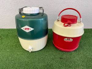 Coleman Diamond Logo Water Cooler & Coast to Coast Water Jug