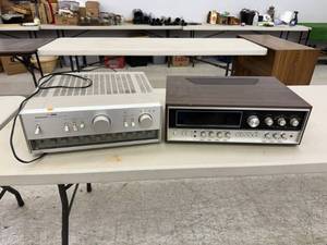 Pioneer A-27 Amplifier & Pioneer QX-8000A 4 Channel Receiver