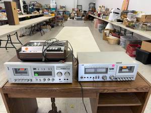 JVC KD-10 Cassette Deck, Akai GX-M50 Cassette Deck & CD-302A Cassette Deck