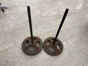 Pair of Steel Bases