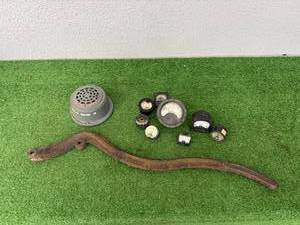 Water Pump Handle, Fire Horn  & Gauges