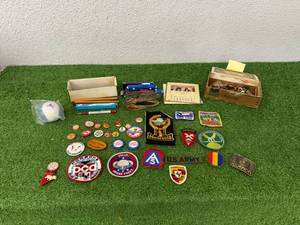 Patches, Buttons, PensPencils