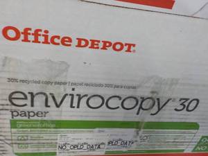 lot 68 image: Office Depot Envirocopy 30 White 50...