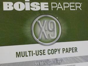 lot 77 image: Boise 5000 Sheets White 8.5 x 11 C...