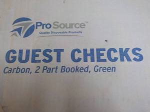 lot 84 image: Case of Pro Source 2500 Total Guest...