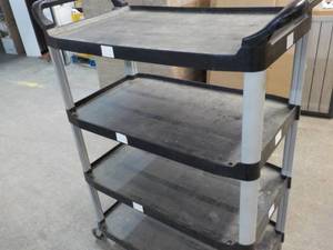 lot 130 image: Rolling Plastic Unit 34 x 62...