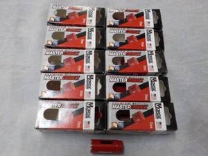 lot 140 image: 10 Master Cobalt Bimetal 20mm Morse...