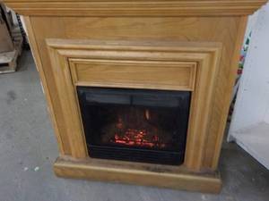Electric Fireplace- powers on; need...