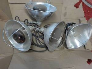 lot 241 image: 4 Heat Lamps...