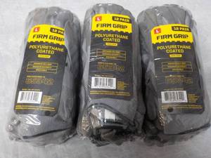 lot 258 image: 36 pair size Large Firm Grip Polyur...