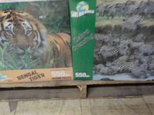 lot 151 image: 2 jigsaw Puzzles 550 pieces...