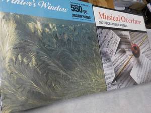 lot 153 image: 2 jigsaw Puzzles 550 pieces...