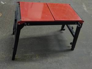 lot 201 image: Metal Benchtable Adjustable 27 x 1...