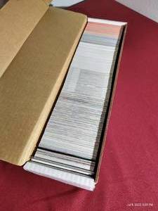 lot 9 image: Box of Football Cards - Variety Includes Stars & Rookies