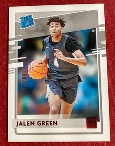 lot 47 image: 2021 Donruss Jalen Green Rookie - #d149