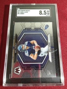 lot 50 image: 2023 Mosaic Will Levis Rookie - SGC 8.5