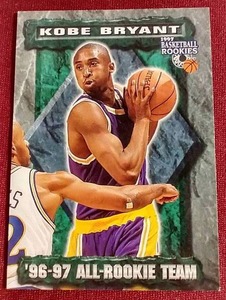 lot 56 image: 1997 Score Board Kobe Bryant Card