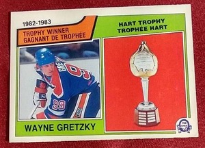 lot 67 image: 1983-84 O-Pee-Chee Wayne Gretzky Card