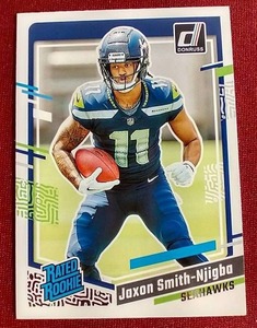 lot 80 image: 2023 Donruss Jaxon Smith-Njigma Rookie Card