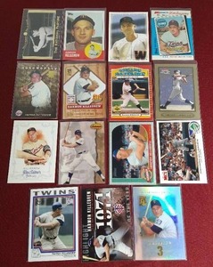 lot 102 image: (15) Harmon Killebrew Insert Cards