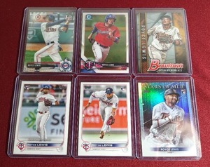 lot 113 image: (6) Royce Lewis Cards - All Prospect & Rookie Cards