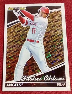 lot 122 image: 2022 Topps Black Gold Shohei Ohtani Card