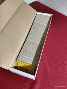 lot 126 image: Box of 1981 Fleer Baseball Cards