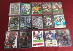 lot 127 image: (15) QB Rookie Cards - Trey LanceZach WilsonDesmond Ridder