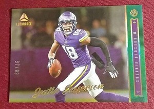 lot 140 image: 2022 Luminance Justin Jefferson - #d99