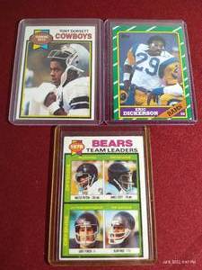 lot 155 image: (3) Running Back Legends Cards